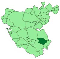 Mapa de Castellar de la Frontera